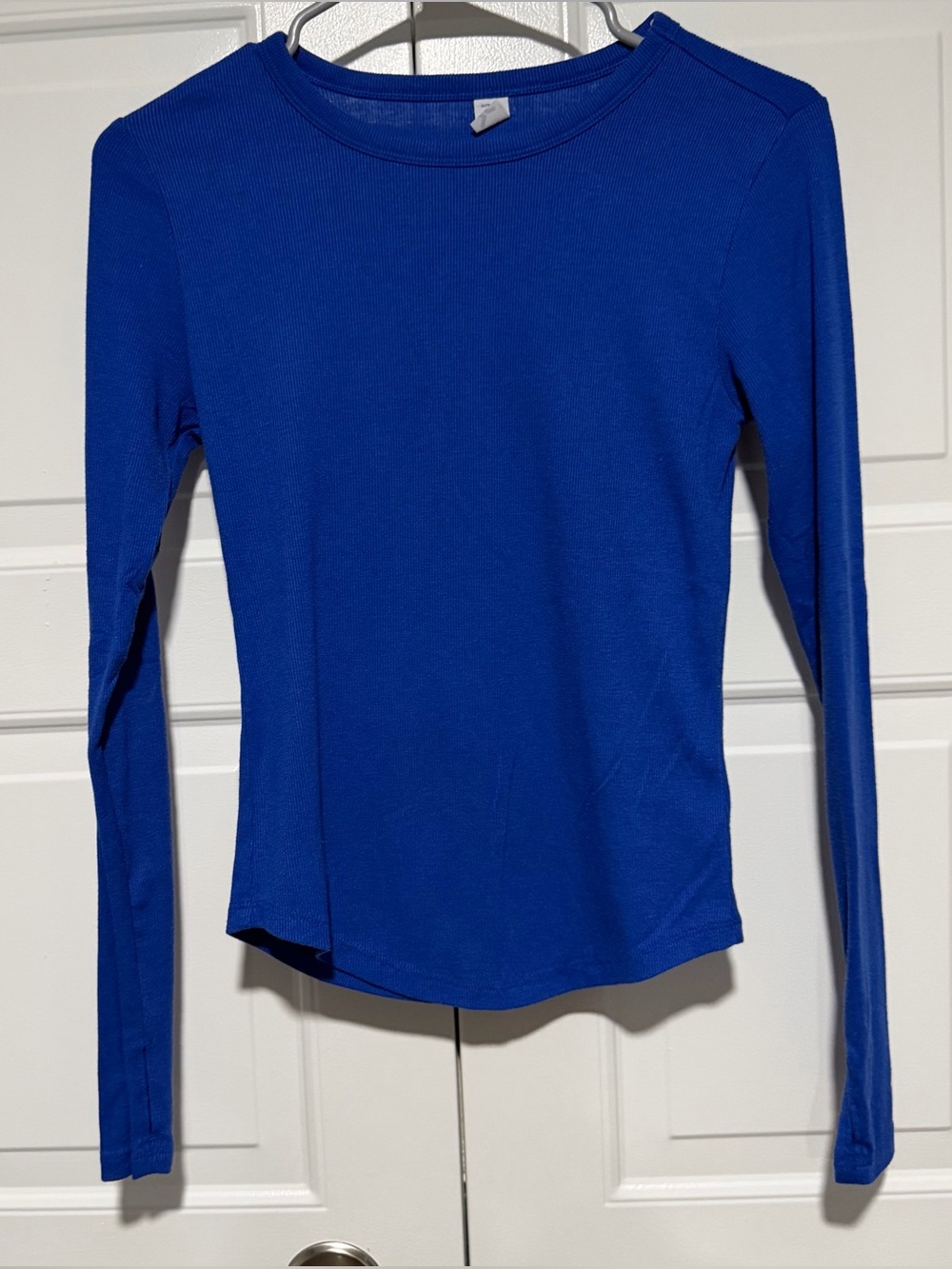 Old Navy Long Sleeve Crewneck Top - Royal Blue
